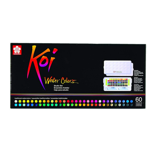 طقم رسم الالوان المائية : لون koi : 60