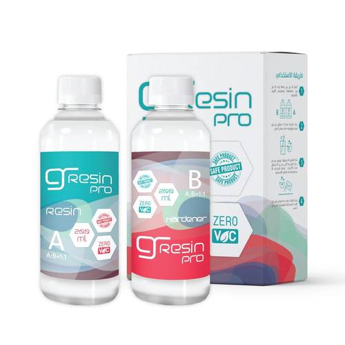 Gravity Resin Pro:  400ml