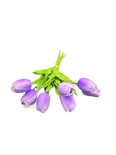 Artificial tulip roses: purple
