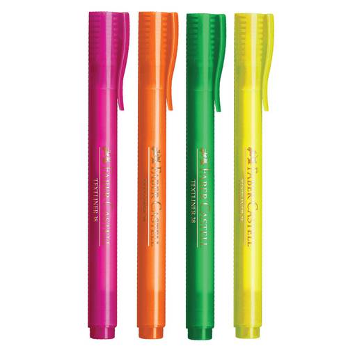 Faber-Castell highlighter set : 4 colors 
