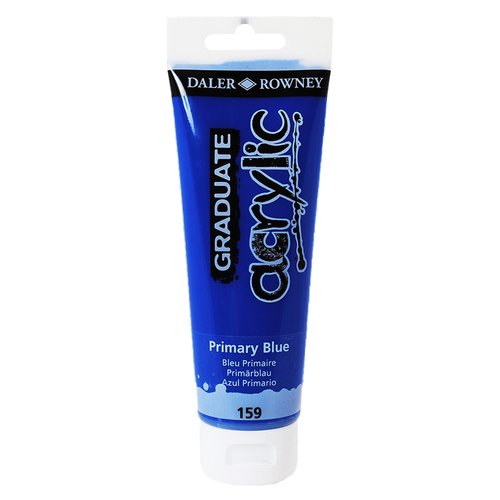 DALER ROWNEY : الوان. اكريليك : 120ML : PRIMARY BLUE