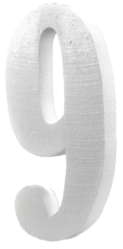 Styrofoam  numbers -9
