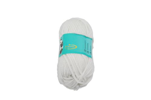 خيوط صوف: 4 ply : ابيض 