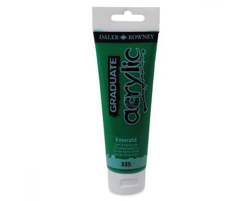 DALER ROWNEY : الوان اكريليك  : 120ML : Emerald335
