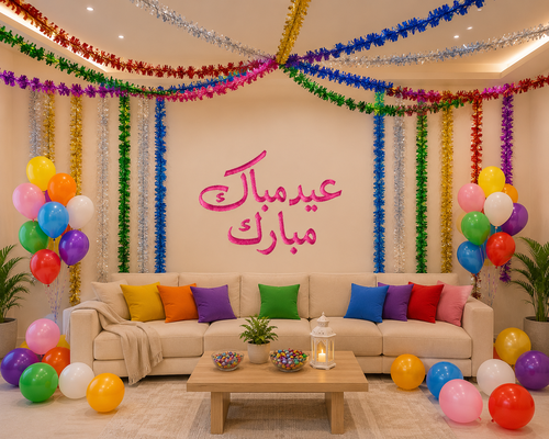 زينة حفلات العيد : تعليق جدارية