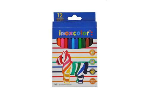 Plastic crayons : 12 colors 