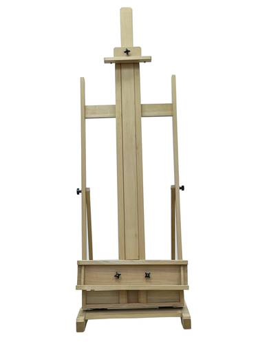wooden adjustable ,tripod easel 