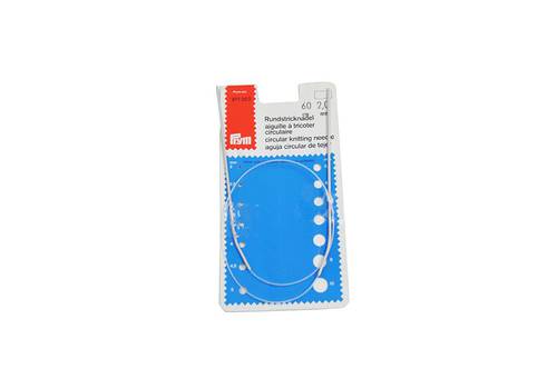 Circular knitting needle : 60 cm : 2.0 mm 