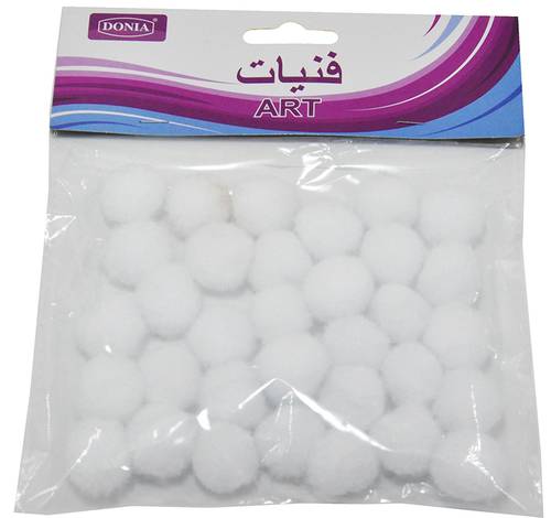 white cotton balls 