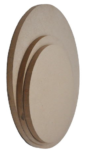 Rounded wood planks - 9 MM : available in different sizes