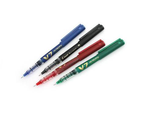 Pilot hi-tecpoint v7 set : 4 colors 