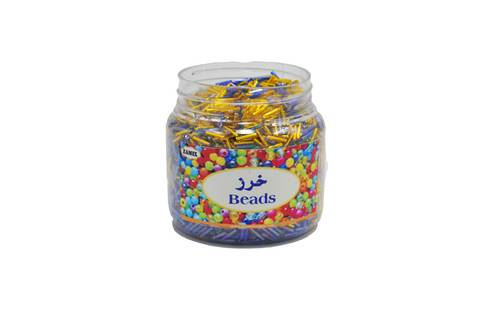  Beads for arts and crafts : gold & blue 