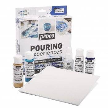 pebeo: READY-TO-USE POURING PAINT SET - POURING EXPERIENCES 