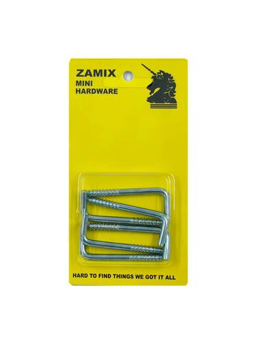 L shape silver screws -2 inchs 