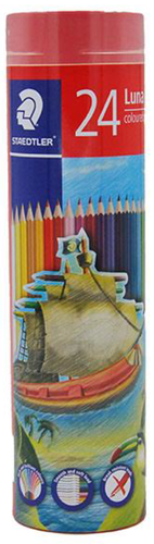 color pencils  : set of 24 pcs 
