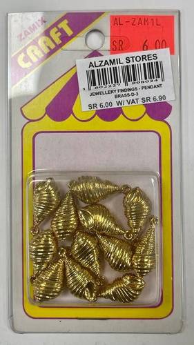 Arts & Crafts beads: gold 