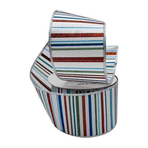 A ribbon decorated with shiny lines