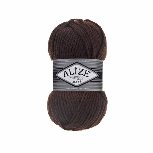 Alize خيوط صوف  :  ١٠٠ م : BROWN