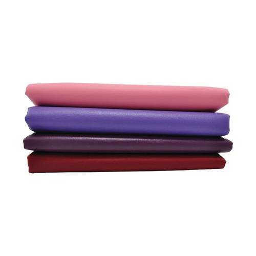 made-up leather size 50 X 70 cm  - shades of pink