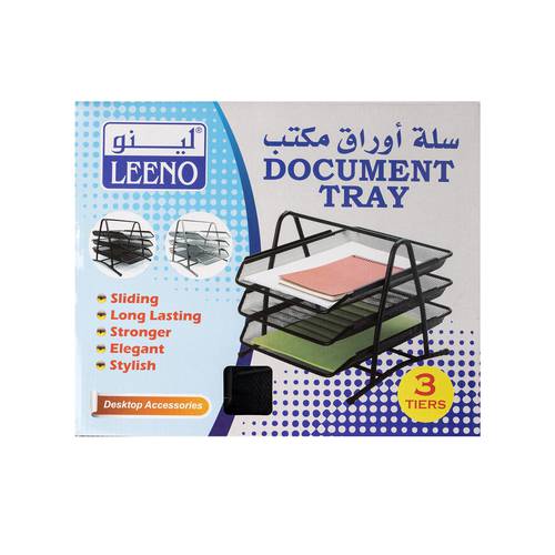 3 layers file tray 
