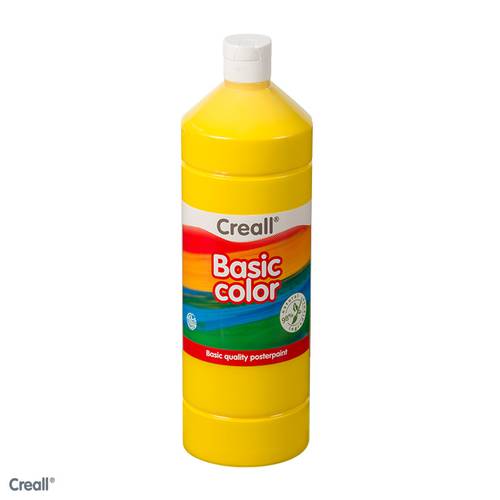 Creall - posterpaint :  yellow : 1000 ml