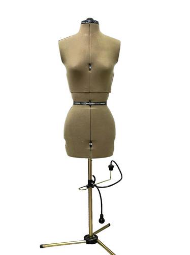 Double dressform mannequin - bust : 84-104 cm , waist : 59-81 cm , hips : 86 - 106 cm 
