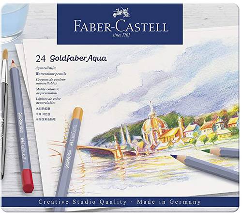 Faber-castell goldfaber aqua set of  24 colors 