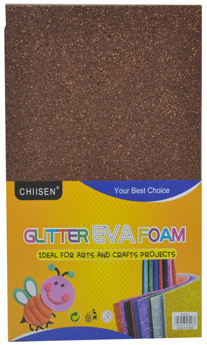 Glitter foam : A4: 10 PCS 