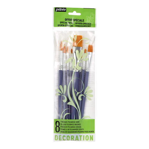 PEBEO Brush 8 Pcs