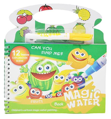 MAGIC WATER : coloring book 