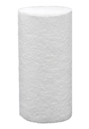 Cylindrical Styrofoam Diameter 15 cm