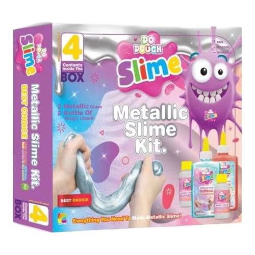 DO DOUGH SLIME: wonderful set for making slime: contains 4 packages