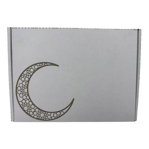 صندوق هدايا بتصميم رمضان : 28x20x9 cm