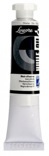 Louvre oil color : 60 ml  : :BONE BLACK