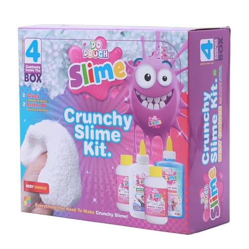 DO DOUGH SLIME: wonderful set for making slime: contains 4 packages