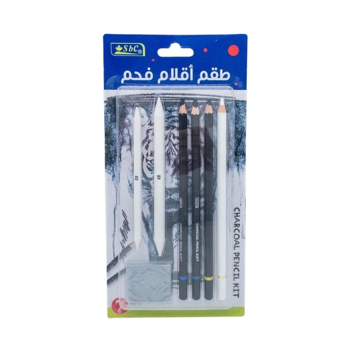 طقم أقلام فحم 