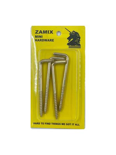 L shape gold screws - 3 inch 