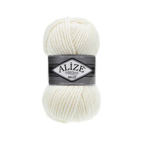 Alize خيوط صوف  :  ١٠٠ م : LIGHT CREAM 