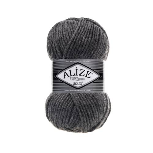  Alize خيوط صوف  :  ١٠٠ م :  Medium Grey Melange