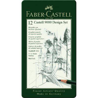  Faber Castell 12 Castell 9000 design set 