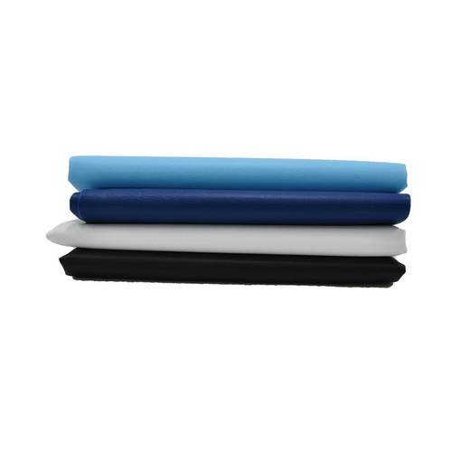 made-up leather size 50 X 70 cm  - shades of blue 