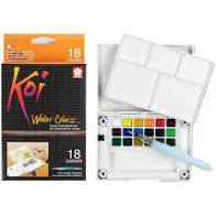 KOI :WATERCOLOR:18 COLOR 