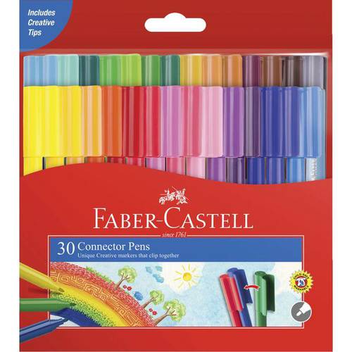 FABER CASTELL : MARKER PENS : 30 PEN 