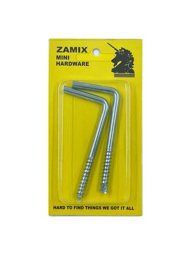 L shape silver screws - 3 inchs 4pcs