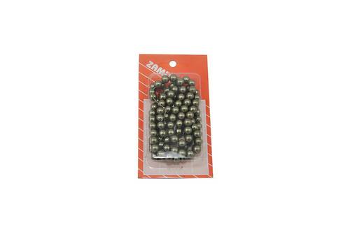 Arts & Crafts beads : dark green :6mm