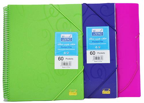 LEENO : POCKET FILE : 60 POCKET 