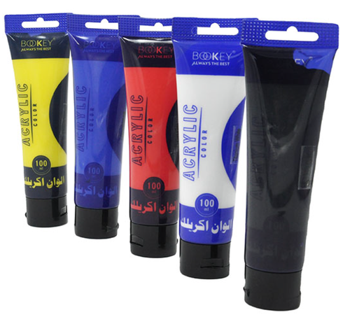 Acrylics paint : 100 ml : available in different colors 