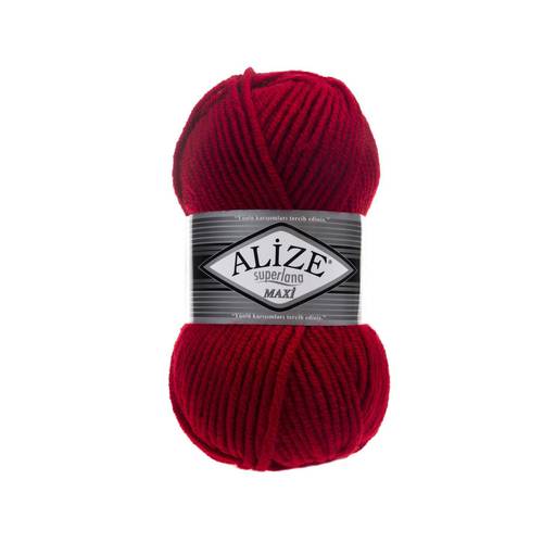  Alize خيوط صوف  :  ١٠٠ م :   Red