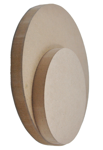 Rounded wood planks - 15 MM : available in different sizes