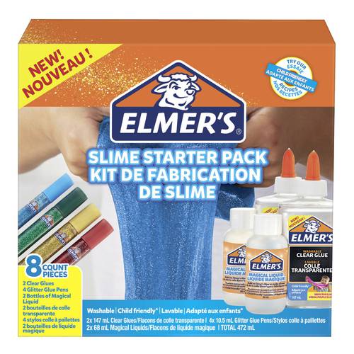 Elmer's : Slime Starter Set : 8 PCS 